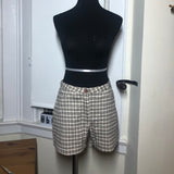 Machiato Plaid Short